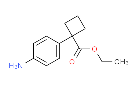 CAS No. 1309089-15-3, ethyl 1-(4-aminophenyl)cyclobutanecarboxylate