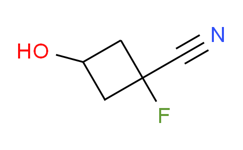 CAS No. 1215071-22-9, 1-Fluoro-3-hydroxycyclobutanecarbonitrile