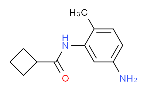 MC756343 | 926223-22-5 | N-(5-Amino-2-methylphenyl)cyclobutanecarboxamide