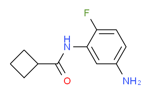 CAS No. 926255-07-4, N-(5-Amino-2-fluorophenyl)cyclobutanecarboxamide