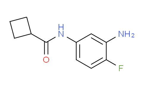 CAS No. 926258-62-0, N-(3-Amino-4-fluorophenyl)cyclobutanecarboxamide