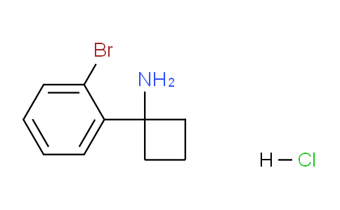 CAS No. 1228878-81-6, 1-(2-Bromophenyl)cyclobutanamine hydrochloride