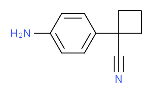 CAS No. 811803-25-5, 1-(4-Aminophenyl)cyclobutanecarbonitrile