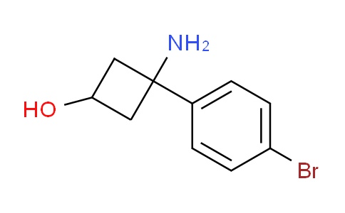 CAS No. 1199556-66-5, 3-Amino-3-(4-bromophenyl)cyclobutanol