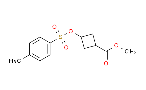 CAS No. 344338-13-2, Methyl 3-{[(4-methylbenzene)sulfonyl]oxy}cyclobutane-1-carboxylate
