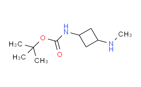 CAS No. 1507172-39-5, tert-butyl N-[3-(methylamino)cyclobutyl]carbamate