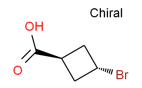 CAS No. 1931900-04-7, Cyclobutanecarboxylic acid, 3-bromo-, trans-