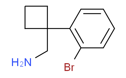 CAS No. 1228994-79-3, (1-(2-Bromophenyl)cyclobutyl)methanamine
