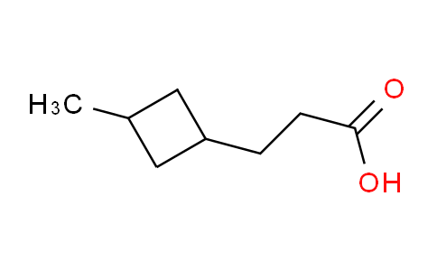 CAS No. 1313544-48-7, 3-(3-methylcyclobutyl)propanoic acid