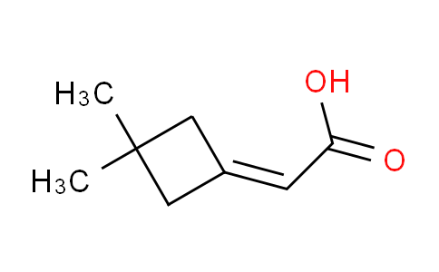 CAS No. 1936457-04-3, 2-(3,3-dimethylcyclobutylidene)acetic acid