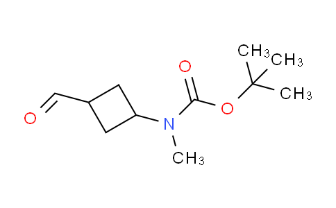 CAS No. 2297582-28-4, tert-butyl N-(3-formylcyclobutyl)-N-methyl-carbamate