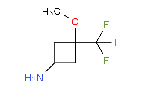 CAS No. 2375267-83-5, 3-methoxy-3-(trifluoromethyl)cyclobutanamine