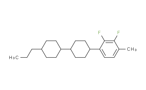 CAS No. 1956322-49-8, 4-(2,3-Difluoro-4-methylphenyl)-4'-propyl-1,1'-bi(cyclohexane)