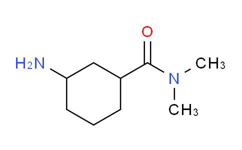 CAS No. 388630-74-8, 3-Amino-N,N-dimethylcyclohexanecarboxamide
