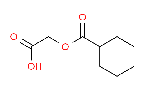 CAS No. 667465-00-1, 2-((cyclohexanecarbonyl)oxy)acetic acid