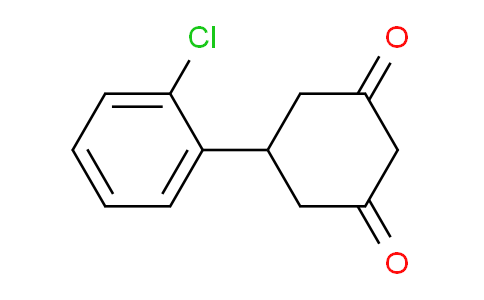 CAS No. 55579-68-5, 5-(2-chlorophenyl)cyclohexane-1,3-dione