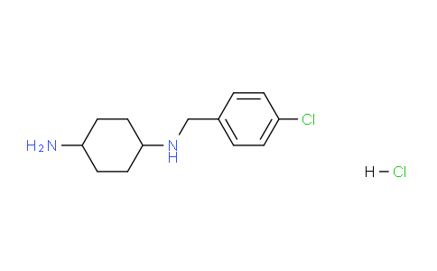CAS No. 1353956-59-8, N1-(4-chlorobenzyl)cyclohexane-1,4-diamine hydrochloride
