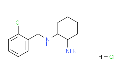 CAS No. 1353954-92-3, N1-(2-chlorobenzyl)cyclohexane-1,2-diamine hydrochloride