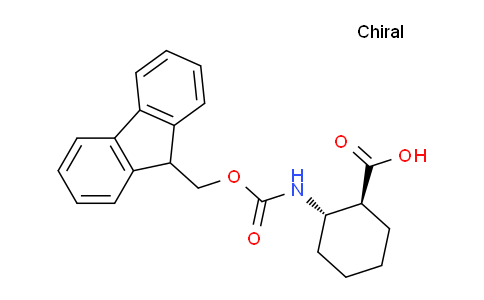 CAS No. 312965-07-4, (1S,2S)-2-((((9H-fluoren-9-yl)methoxy)carbonyl)amino)cyclohexane-1-carboxylic acid