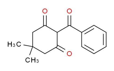 CAS No. 16690-04-3, 2-benzoyl-5,5-dimethylcyclohexane-1,3-dione