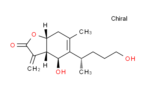 CAS No. 33620-72-3, (3aS,4S,7aR)-4-hydroxy-5-((S)-5-hydroxypentan-2-yl)-6-methyl-3-methylene-3a,4,7,7a-tetrahydrobenzofuran-2(3H)-one