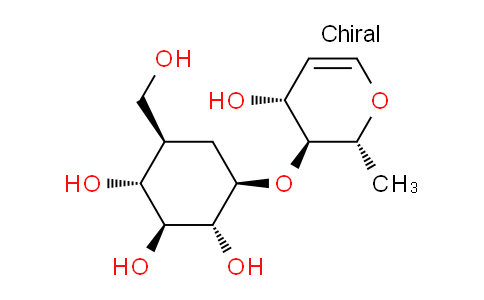 490-51-7 | (1R,2S,3R,4R,6R)-4-(((2R,3S,4R)-4-hydroxy-2-methyl-3,4-dihydro-2H-pyran-3-yl)oxy)-6-(hydroxymethyl)cyclohexane-1,2,3-triol