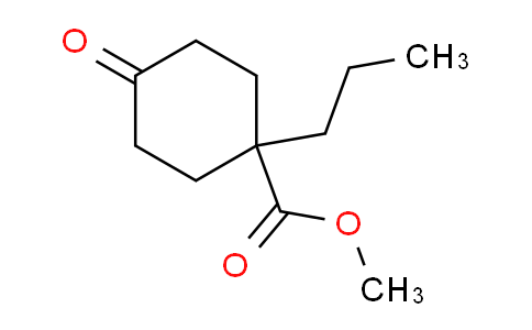 CAS No. 1391740-32-1, methyl 4-oxo-1-propylcyclohexane-1-carboxylate