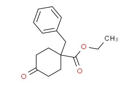 CAS No. 875768-84-6, ethyl 1-benzyl-4-oxocyclohexane-1-carboxylate