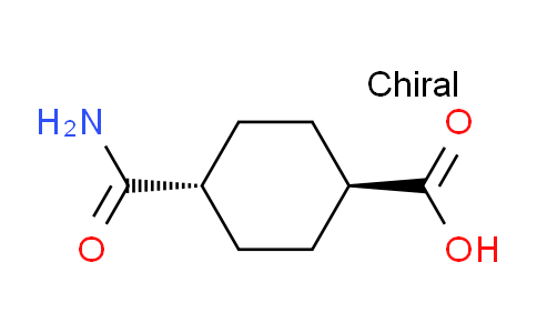 CAS No. 21483-87-4, trans-4-Carbamoylcyclohexanecarboxylic acid