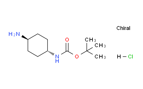 CAS No. 946002-43-3, trans-N-Boc-1,4-cyclohexanediamine hydrochloride