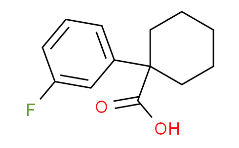 CAS No. 214262-98-3, 1-(3-Fluorophenyl)cyclohexanecarboxylic acid
