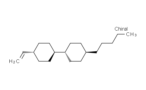 CAS No. 129738-34-7, (trans,trans)-4-Pentyl-4'-vinyl-1,1'-bi(cyclohexane)