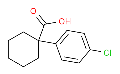 CAS No. 58880-37-8, 1-(4-Chlorophenyl)cyclohexanecarboxylic acid