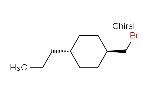 CAS No. 71458-12-3, 1-(Bromomethyl)-4-propyl-trans-cyclohexane
