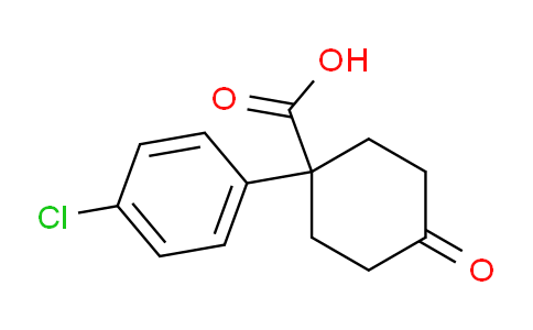CAS No. 854446-73-4, 1-(4-Chlorophenyl)-4-oxocyclohexanecarboxylic acid