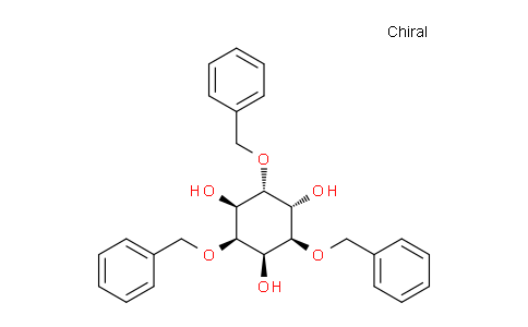 CAS No. 114828-08-9, (1R,2S,3r,4R,5S,6s)-2,4,6-Tris(benzyloxy)cyclohexane-1,3,5-triol
