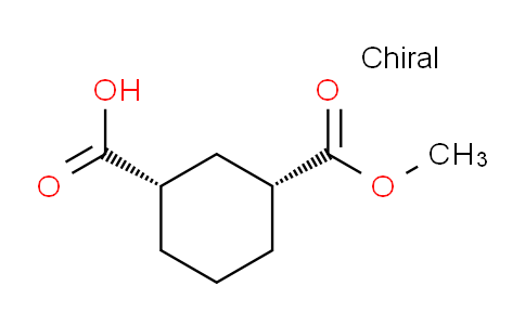 CAS No. 227783-07-5, (1S,3R)-3-(Methoxycarbonyl)cyclohexanecarboxylic acid