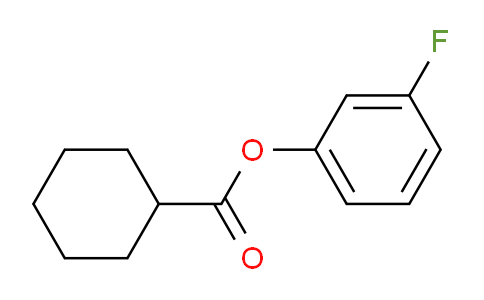 CAS No. 78322-89-1, 3-fluorophenyl cyclohexanecarboxylate
