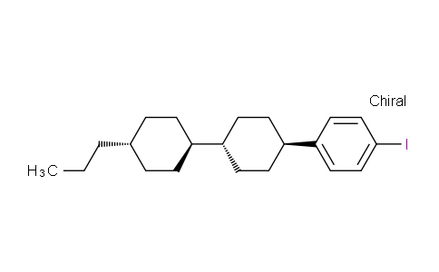 CAS No. 85547-11-1, (trans,trans)-4-(4-Iodophenyl)-4'-propyl-1,1'-bi(cyclohexane)