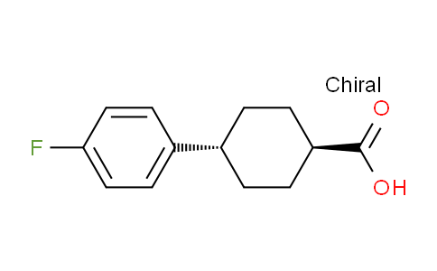 CAS No. 91161-90-9, trans-4-(4-Fluorophenyl)cyclohexanecarboxylic acid