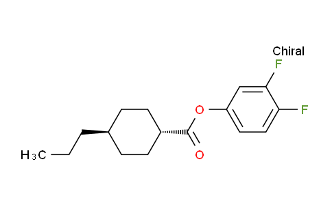 CAS No. 94737-80-1, trans-3,4-Difluorophenyl 4-propylcyclohexanecarboxylate