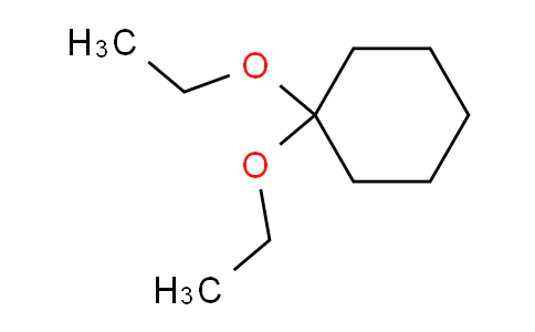 CAS No. 1670-47-9, 1,1-Diethoxycyclohexane