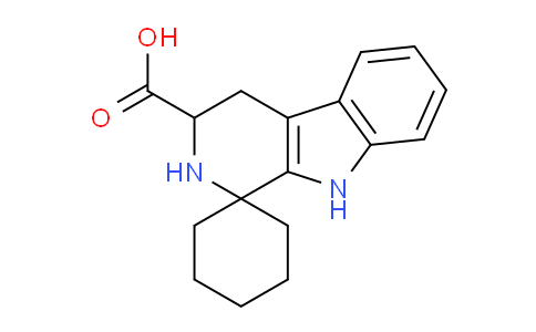 CAS No. 100068-46-0, 2',3',4',9'-Tetrahydrospiro[cyclohexane-1,1'-pyrido[3,4-b]indole]-3'-carboxylic acid
