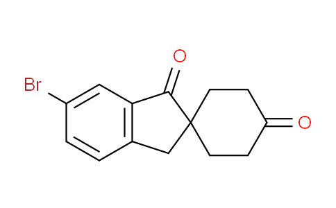 CAS No. 1245514-96-8, 6'-Bromospiro[cyclohexane-1,2'-indene]-1',4(3'H)-dione