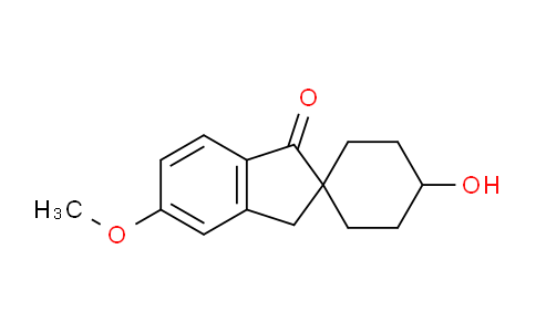CAS No. 1956331-55-7, 4-Hydroxy-5'-methoxyspiro[cyclohexane-1,2'-inden]-1'(3'H)-one
