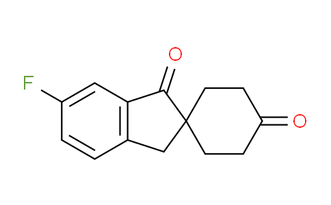 CAS No. 1956341-02-8, 6'-Fluorospiro[cyclohexane-1,2'-indene]-1',4(3'H)-dione