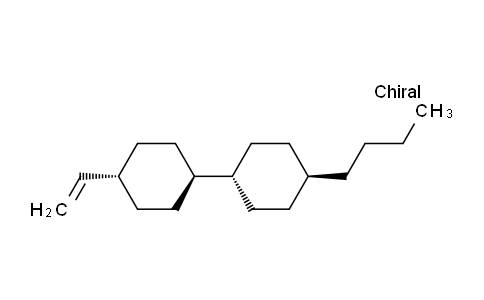 CAS No. 153429-47-1, (trans,trans)-4-Butyl-4'-vinyl-1,1'-bi(cyclohexane)