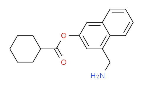 CAS No. 61499-19-2, 4-(Aminomethyl)naphthalen-2-yl cyclohexanecarboxylate