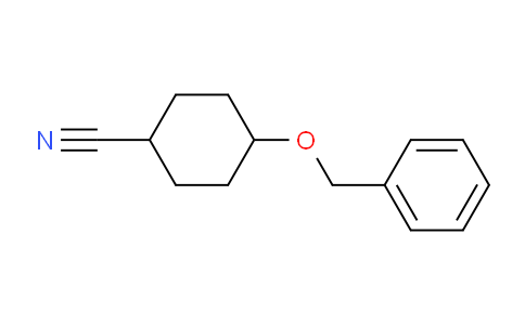 CAS No. 95233-32-2, 4-(Benzyloxy)cyclohexanecarbonitrile