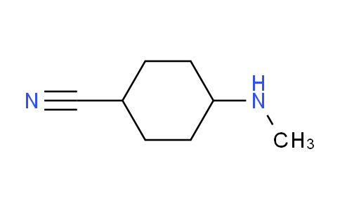 CAS No. 662114-39-8, 4-(Methylamino)cyclohexanecarbonitrile